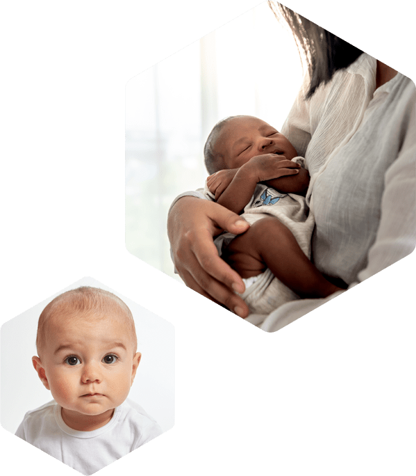 Dr. Diaz-Ochu helping a baby overcome neonatal opioid withdrawal syndrome